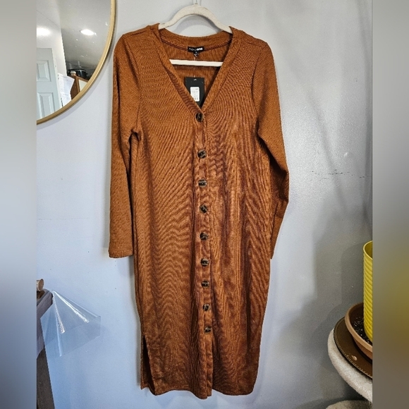 Fashion Nova sweater dress 1X NWT - Picture 2 of 9